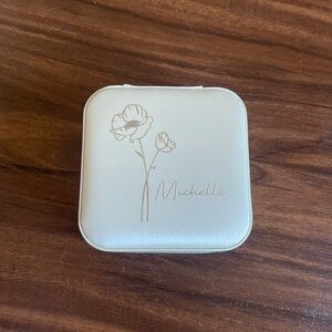 Unused Michelle jewelry carrier